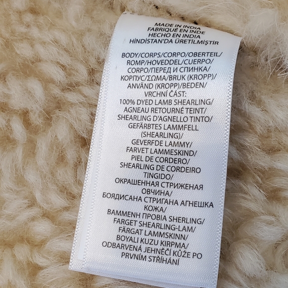 Polo Ralph Lauren Leather Shearling-lined Gilet - Picture 16 of 16